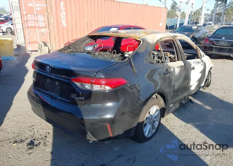 2024 Toyota Corolla Hybrid Le z USA, uszkodzony, nr VIN JTDBDMHE4RJ008811